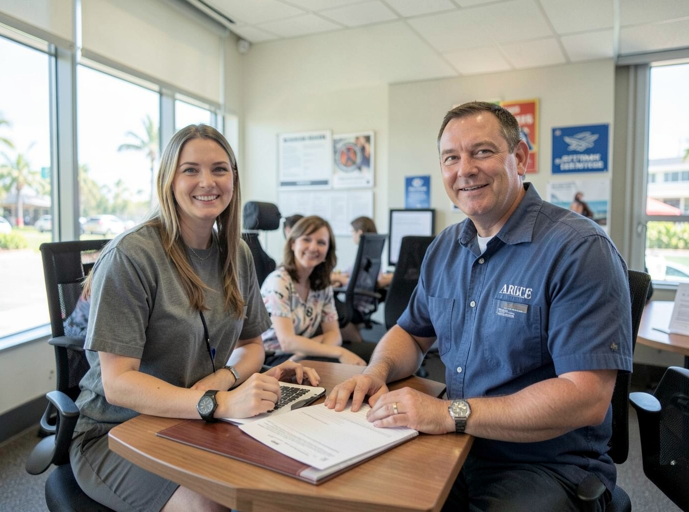 The MCO to ATL Flight Support team at work in Orlando